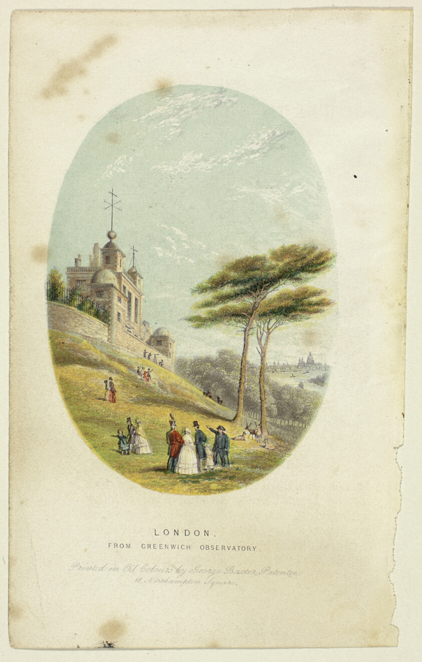 London from Greenwich Observatory