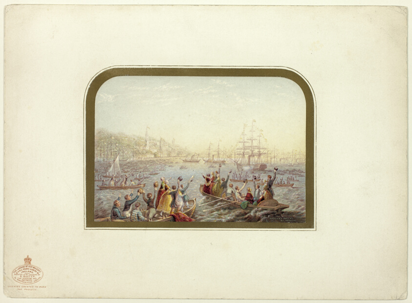 The Landing of Her Majesty and Her Royal Highness Prince Albert, in Ireland