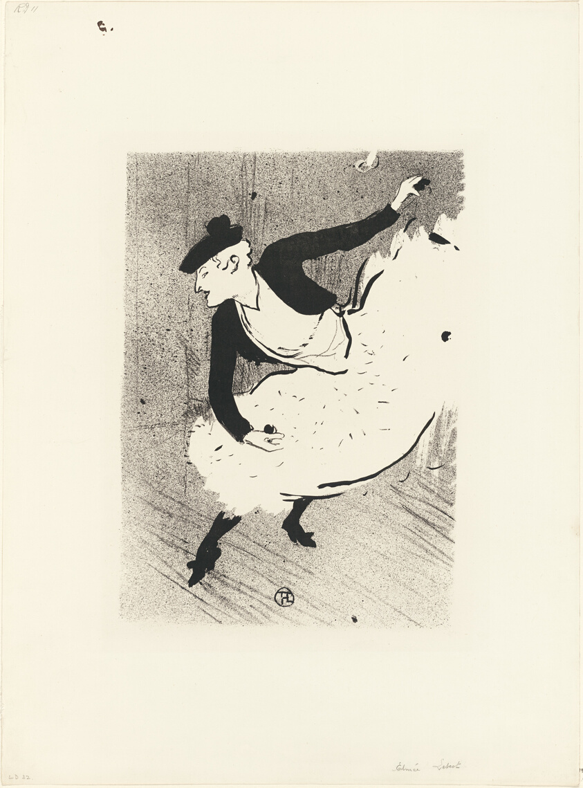 Edmée Lescot, from Le Café-Concert