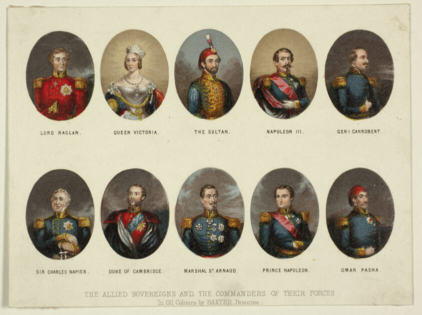 The Allied Sovereigns and the Commanders of Their Forces