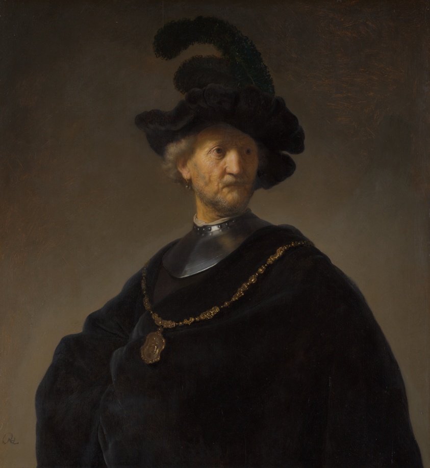 Old Man with a Gold Chain