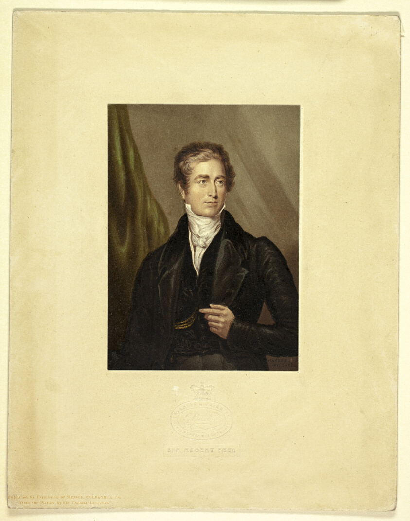 Sir Robert Peel, also called Peel with Extended Finger