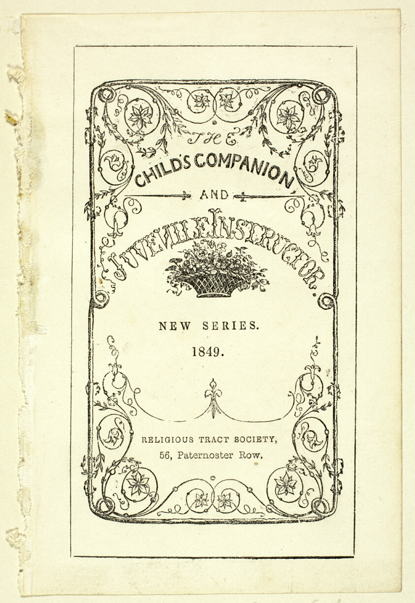 The Child's Companion and Juvenile Instructor, New Series 1849