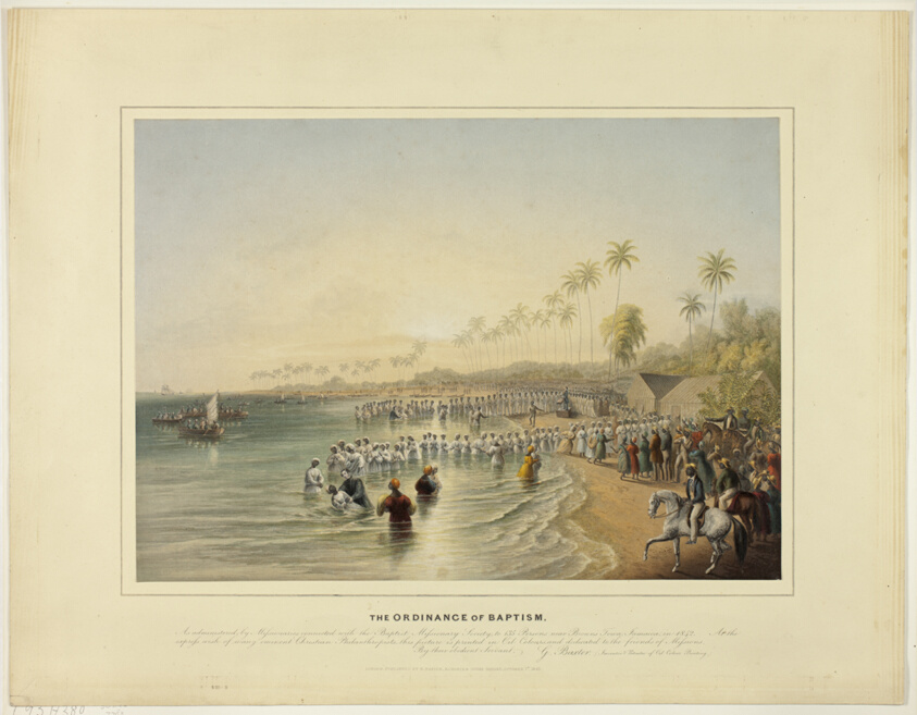 The Ordinance of Baptism, from Missions in Jamaica