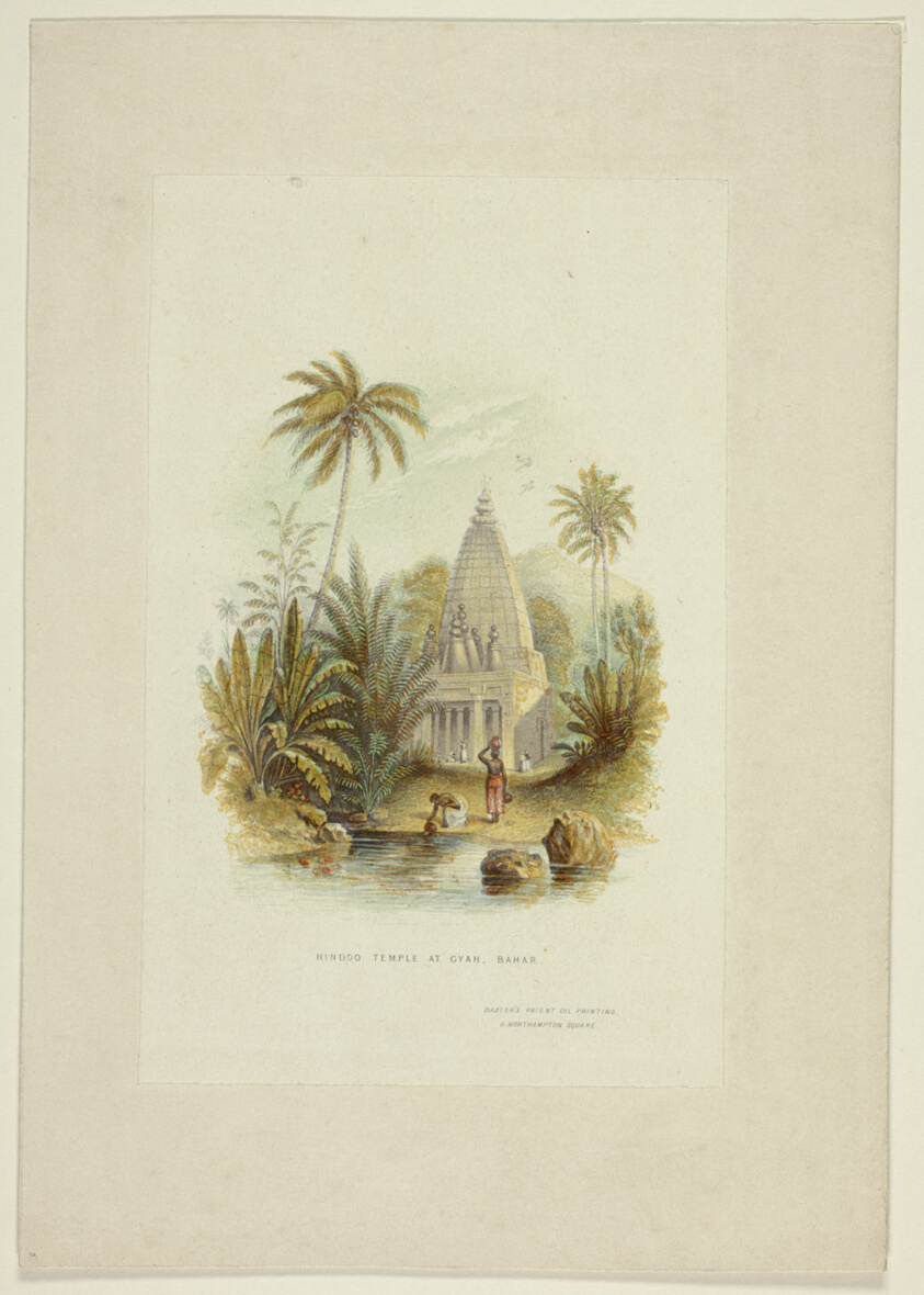 Hindoo Temple at Gyah Bahar