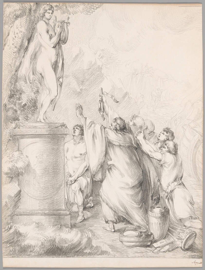 Chryses Imploring the Help of Apollo, from Iliad, Book I
