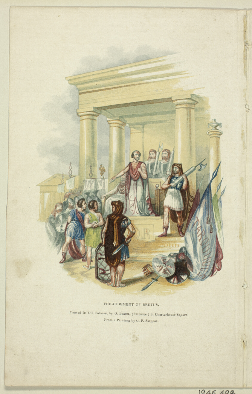 The Judgment of Brutus