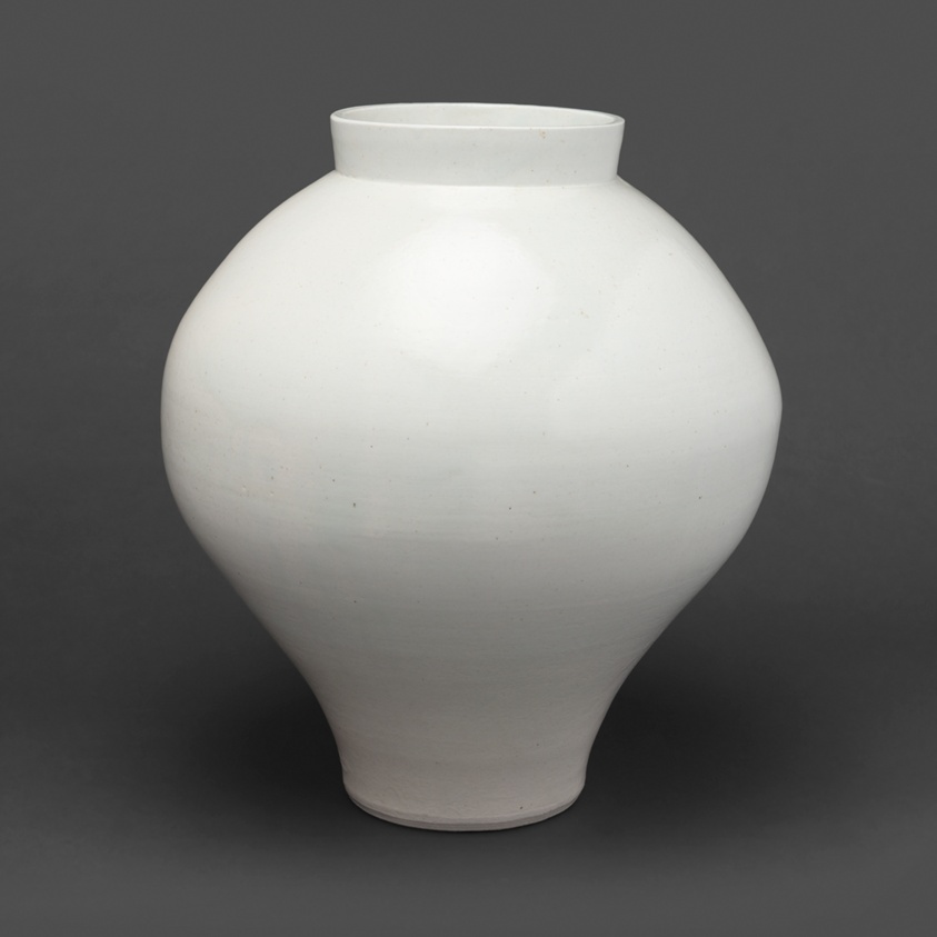 White Moon Jar