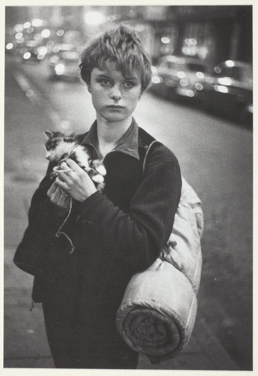 Girl Holding Kitten, from the series "England"