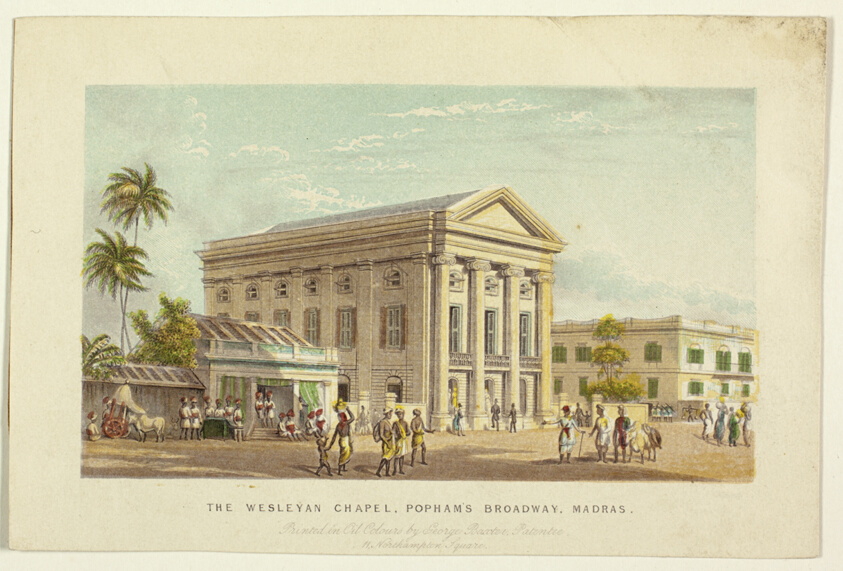 The Wesleyan Chapel, Popham's Broadway, Madras