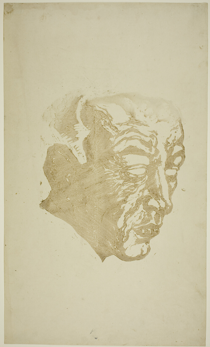 Portrait of the Poet Hagiwara Sakutaro (1886–1942), Author of “Ice Island,” 1943