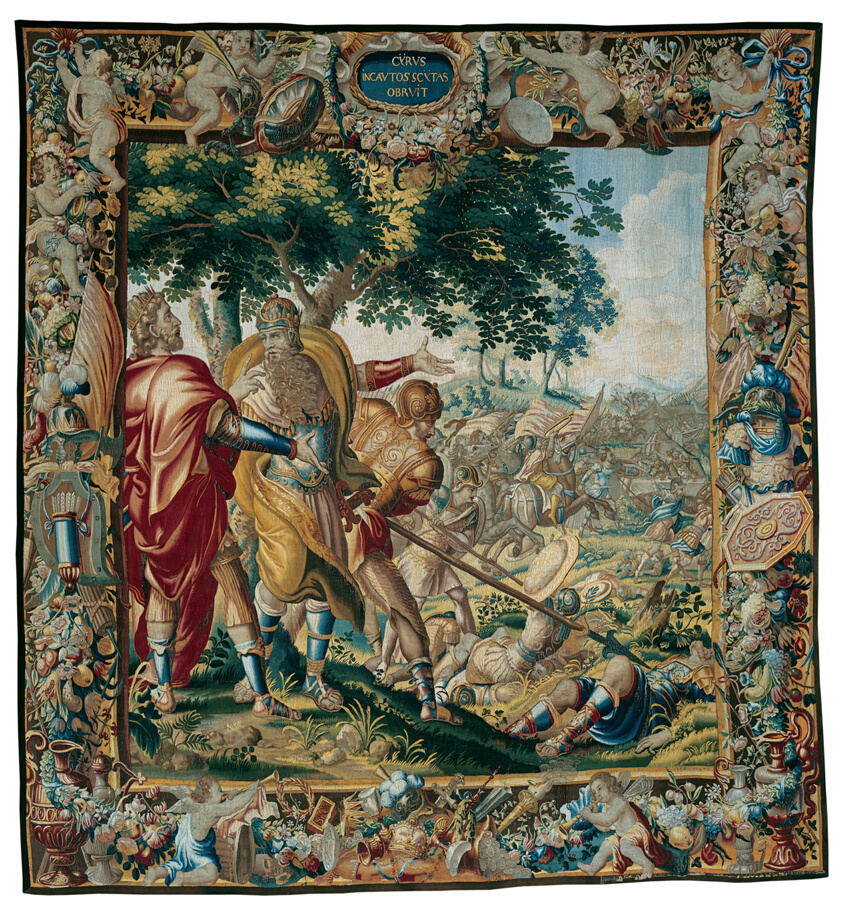 Cyrus Defeats Spargapises from The Story of Cyrus