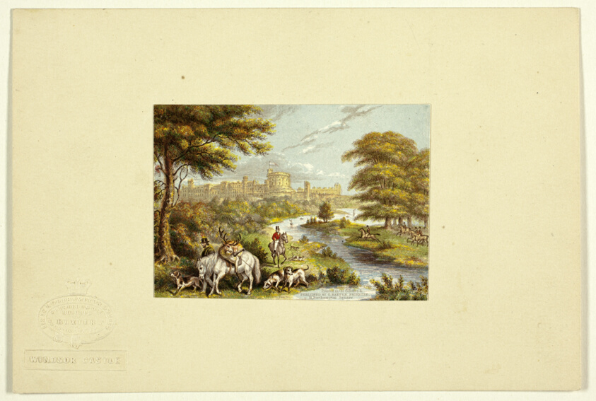Windsor Castle, also called Returning From Stag Hunting