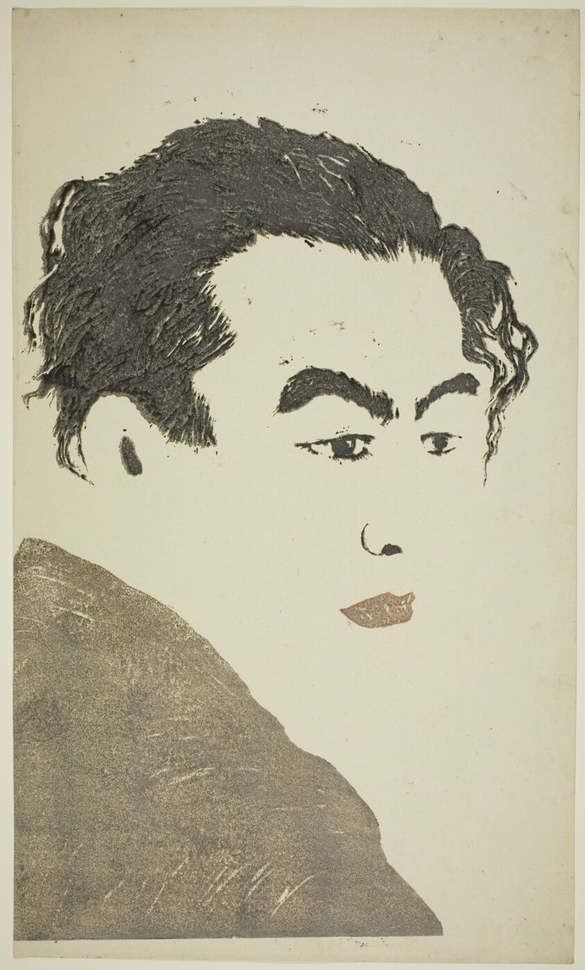 Portrait of the Poet Hagiwara Sakutaro (1886–1942), Author of “Ice Island,” 1943