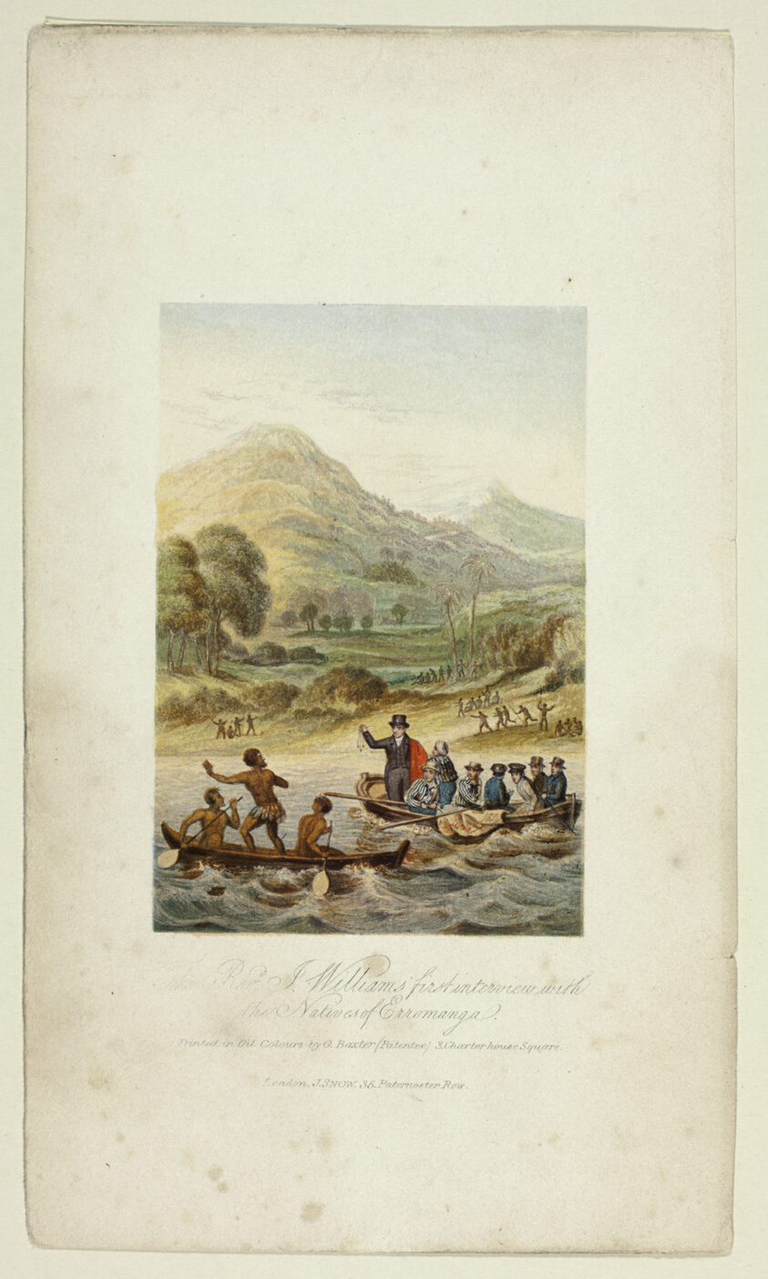 The Rev. J. Williams First Interview with the Natives of Erromanga