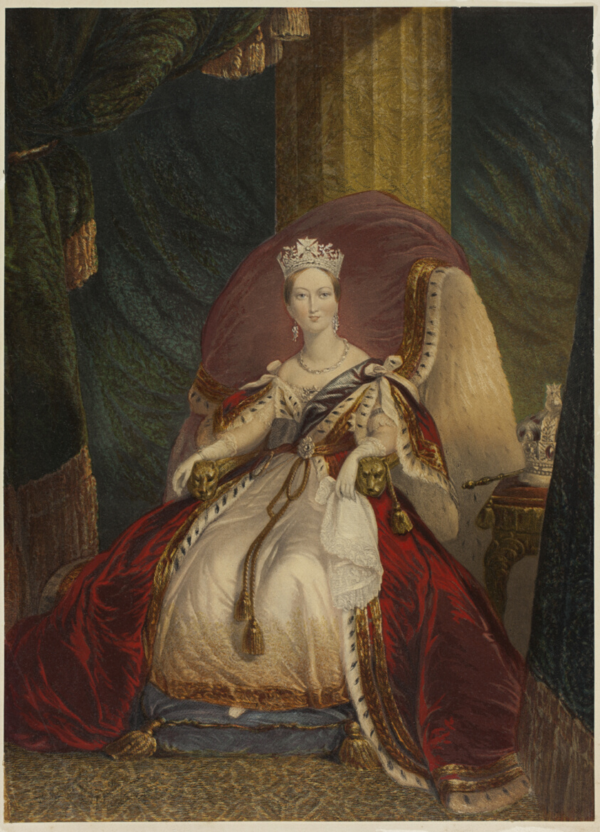 Victoria, Queen of Great Britain, India, etc., also called The Large Queen