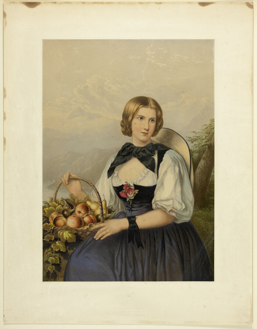 The Fruit Girl of the Alps