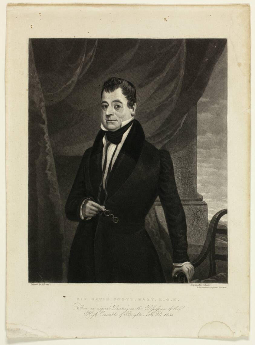 Sir David Scott, Bart. K.G.H.