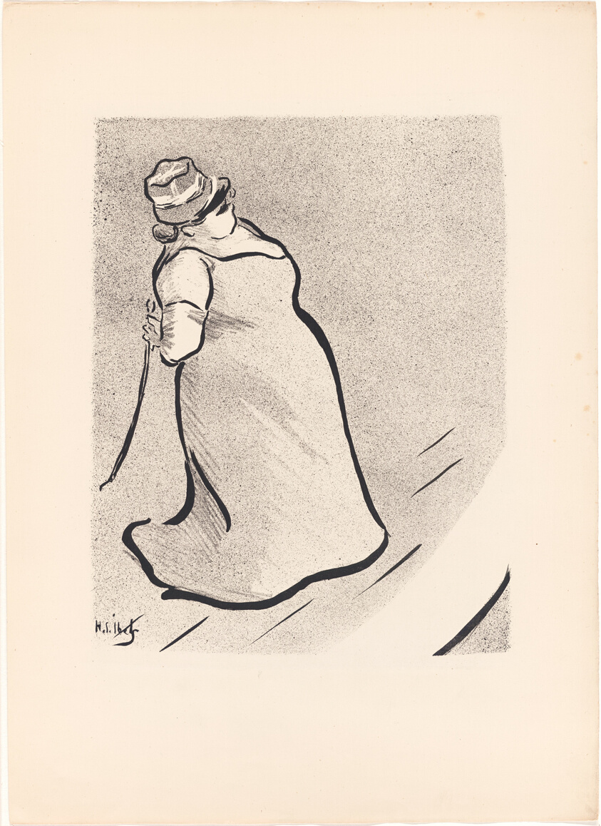 Jeanne Bloch, from Le Café-Concert