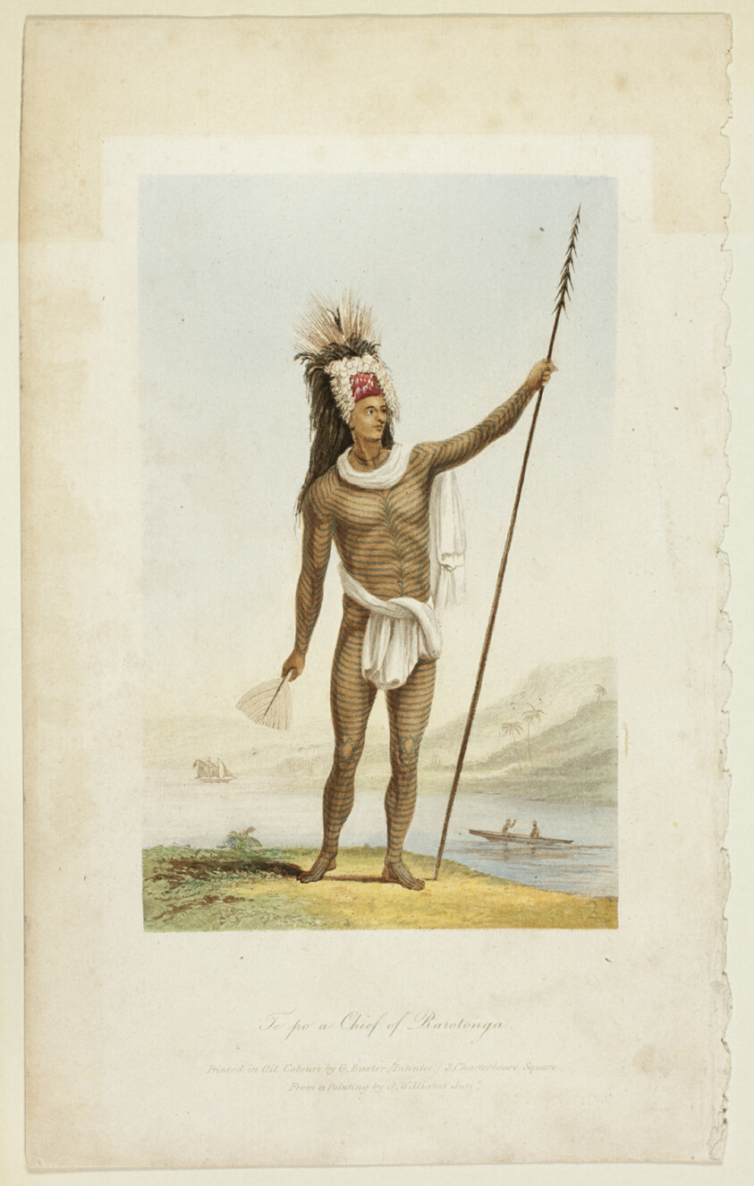 Te Po, a Chief of Rarotonga