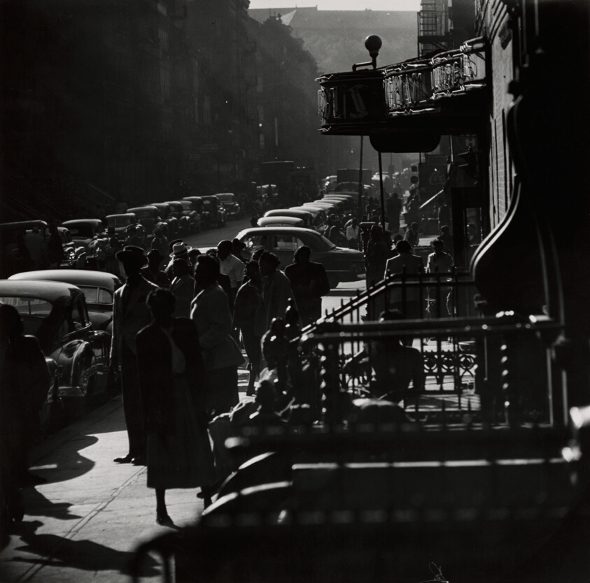 Untitled (New York, Harlem), from the series "A Man Becomes Invisible" (1952)