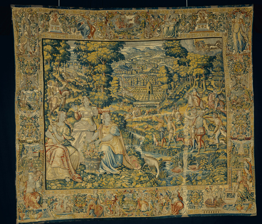 Pluto and Proserpina with Falconry