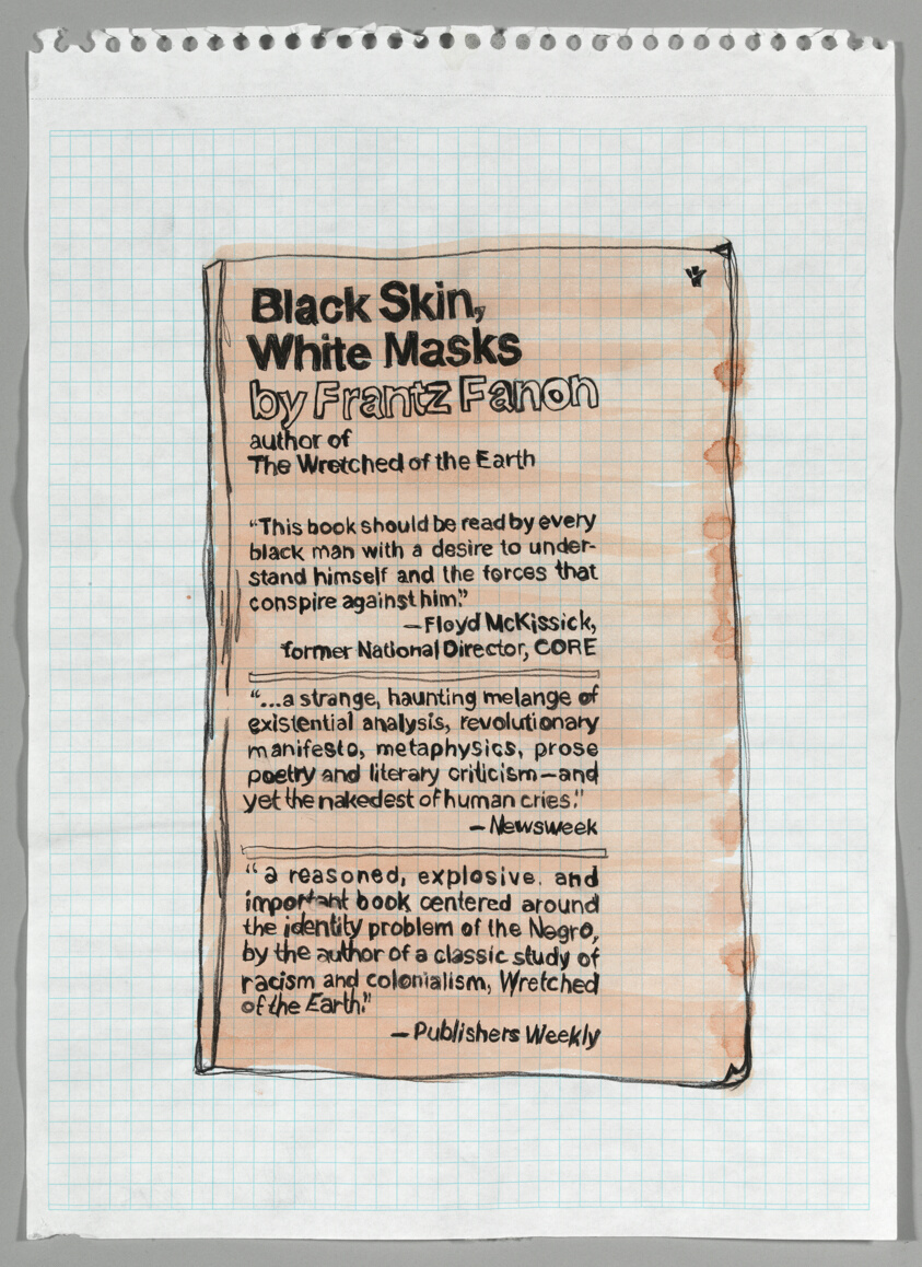 Black Skin, White Masks, from Human_3.0 Reading List