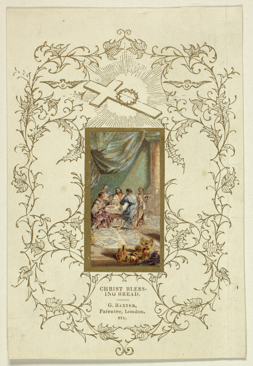 Christ Blessing Bread, from Religious Events, No. 1 and No. 2
