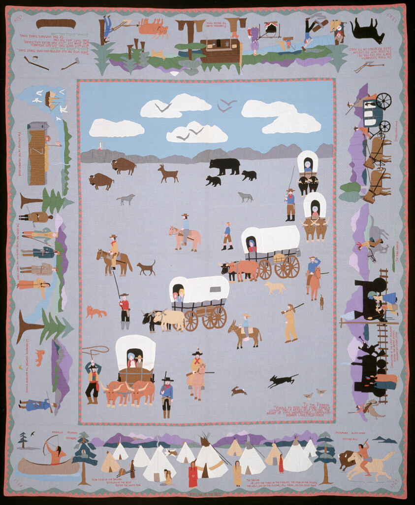 "The Settling of the West" Quilt