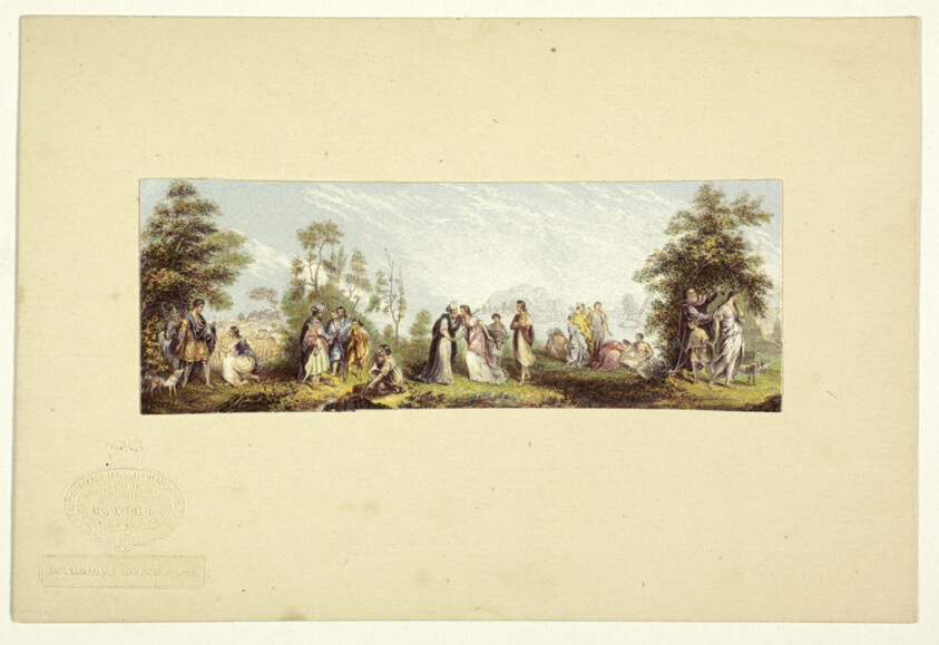 The Finding of Moses, from Religious Events No. 1