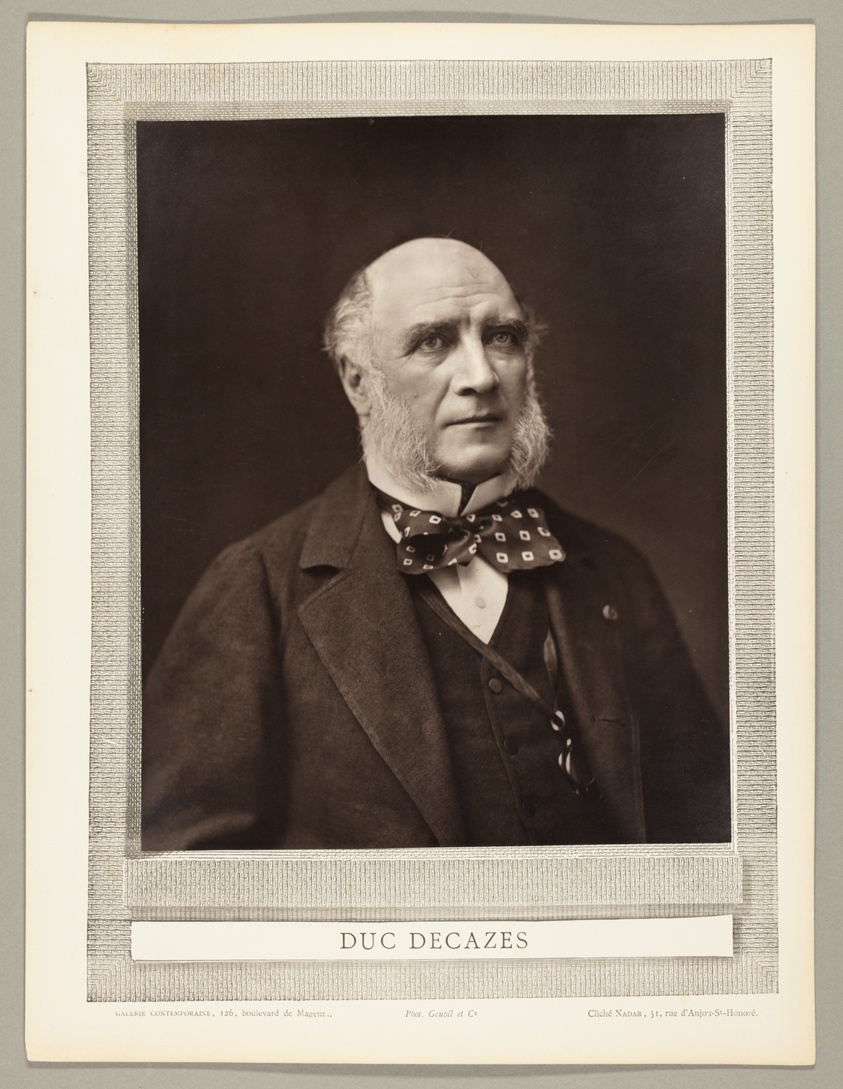 Élie-Louis, duc Decazes (French statesman and diplomat, 1819-1886)